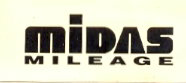 Midas Mileage Device mark 558903 Trademark