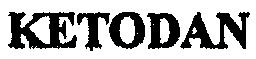 Ketodan Device mark 581217 Trademark