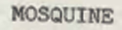 Mosquine Device mark 592966 Trademark