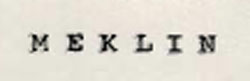 Meklin Device mark 683857 Trademark