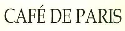 Café De Paris Device mark 3004536 Trademark