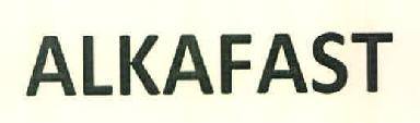 Alkafast Device mark 3005286 Trademark
