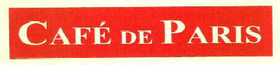 Café De Paris Device mark 3004543 Trademark