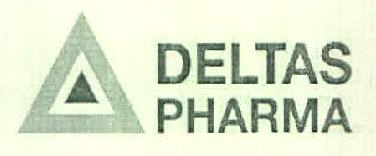 Deltas Pharma (device Of Triangle) Device mark 3005346 Trademark