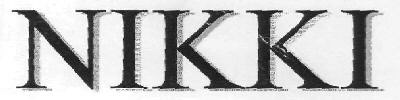 Nikki Device mark 3007127 Trademark