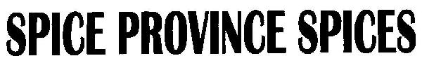 Spice Province Spices Device mark 3006084 Trademark
