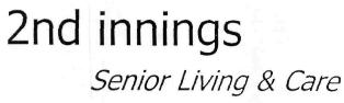 2nd Innings Senior Living & Care (label) Device mark 3006691 Trademark