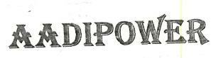Aadipower (label) Device mark 3013976 Trademark