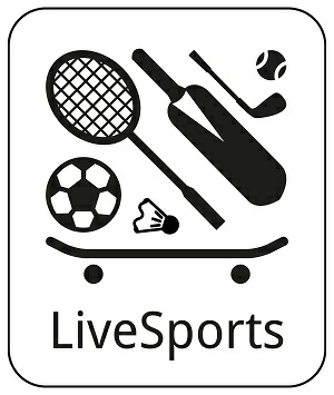 Livesports With Device Device mark 3014923 Trademark