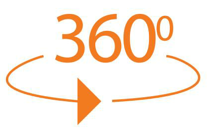 360° With Device Of Arrow Device mark 3014160 Trademark