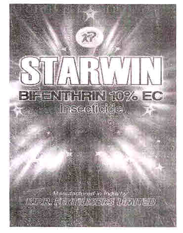 Starwin Bifenthrin 10% Ec Device mark 3012399 Trademark