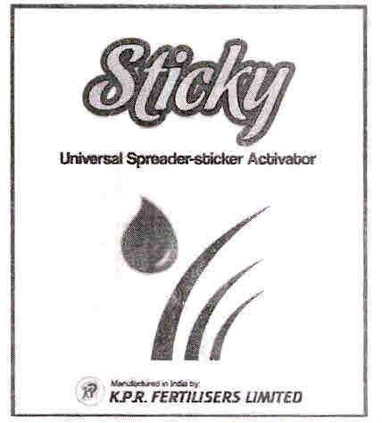 Sticky Universal Spreader-sticker Activator Device mark 3012400 Trademark