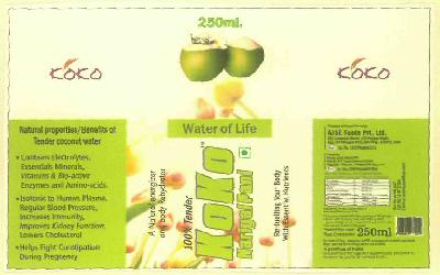 Koko Nariyal Pani Device mark 3014191 Trademark