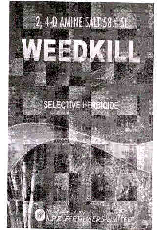 Weedkill 2, 4-d Amine Salt 58% Sl Device mark 3012411 Trademark