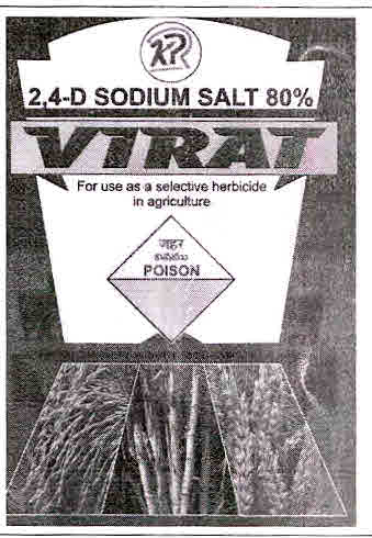 Virat 2, 4-d Sodium Salt 80% Device mark 3012412 Trademark