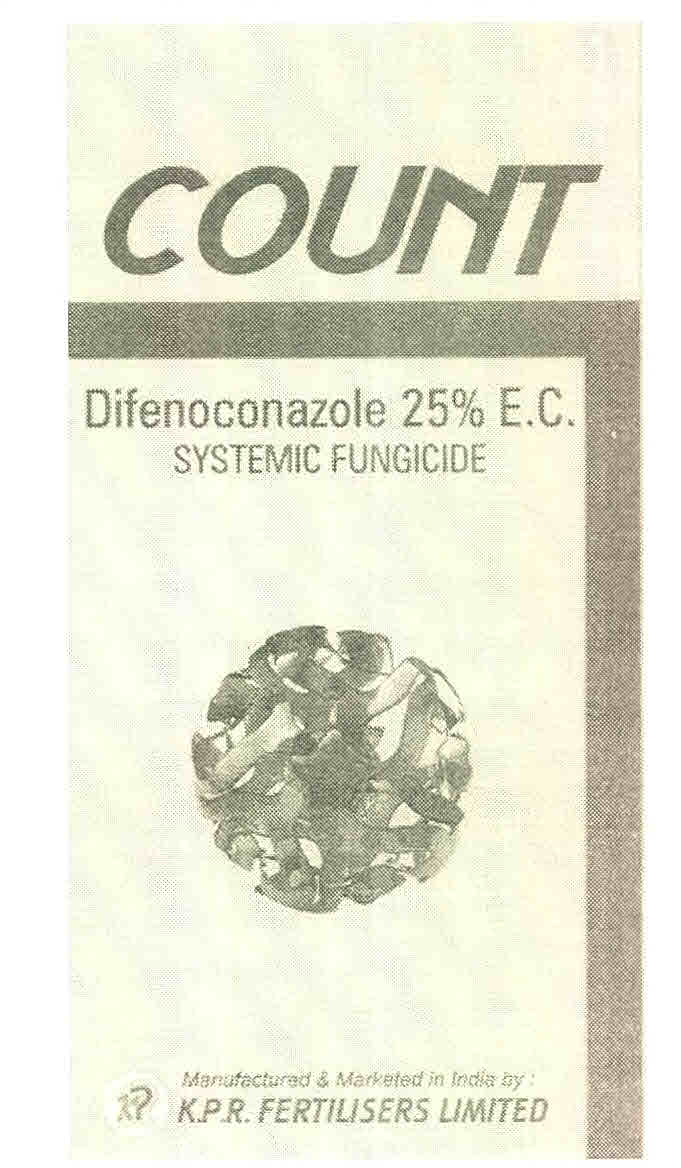 Count Difenoconazole 25% E.c. Systemic Fungicide Device mark 3012420 Trademark