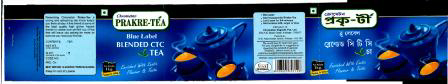 Chrometan Prakre-tea Blue Label Blended Ctc Tea Device mark 3020280 Trademark