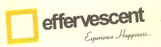 Effervescent Experience Happiness... Device mark 3021237 Trademark
