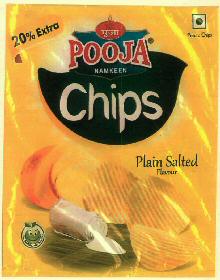 Pooja Chips Device mark 3022126 Trademark