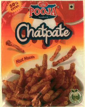 Pooja Namkeen Chatpate Device mark 3022129 Trademark