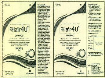 Hair4u Shampoo Device mark 3021422 Trademark