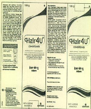Hair4u Conditioner Device mark 3021424 Trademark