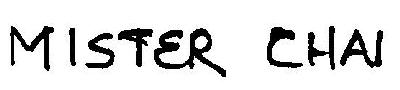 Mister Chai Device mark 3030023 Trademark