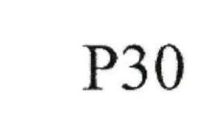 P30 Device mark 3030655 Trademark