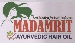 Best Solution For Hair Problems Madamrit Ayurvedic Hair Oil (device Of Lady) Device mark 3028789 Trademark