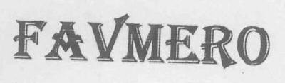 Favmero Device mark 3035893 Trademark