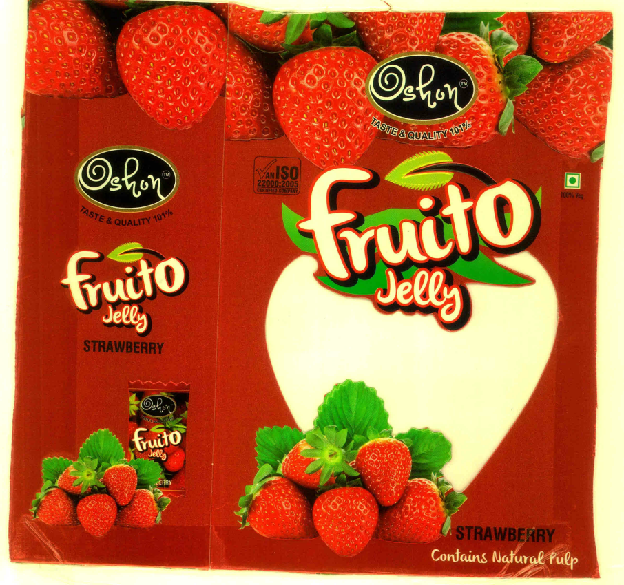 Fruito Jelly Strawberry Device mark 3000756 Trademark