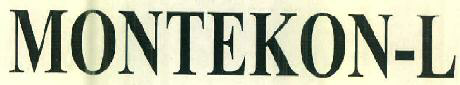 Montekon-l Device mark 3000614 Trademark