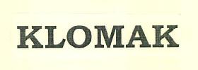 Klomak Device mark 3035773 Trademark
