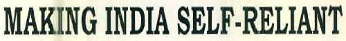 Making India Self-reliant Device mark 3000496 Trademark