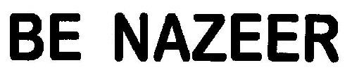 Be Nazeer Device mark 3001533 Trademark
