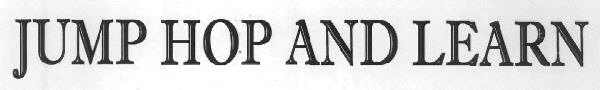 Jump Hop And Learn Device mark 3001568 Trademark