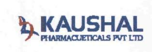 Kaushal Pharmacueticals Pvt Ltd Device mark 3004214 Trademark