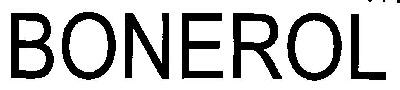 Bonerol Device mark 3001439 Trademark