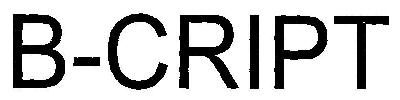 B-cript Device mark 3001456 Trademark