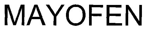 Mayofen Device mark 3001467 Trademark