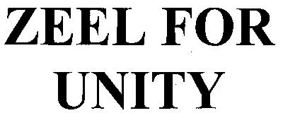 Zeel For Unity Device mark 3010076 Trademark