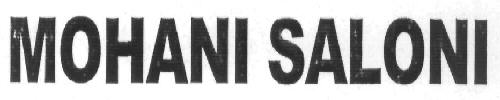 Mohani Saloni Device mark 3043694 Trademark