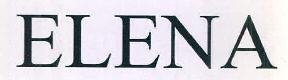 Elena Device mark 3044136 Trademark