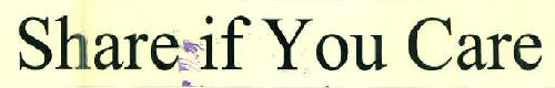 Share If You Care Device mark 3046426 Trademark