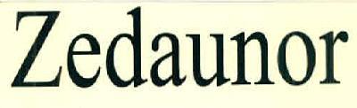 Zedaunor Device mark 3046427 Trademark