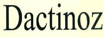 Dactinoz Device mark 3046434 Trademark