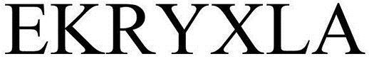 Ekryxla Device mark 3011662 Trademark
