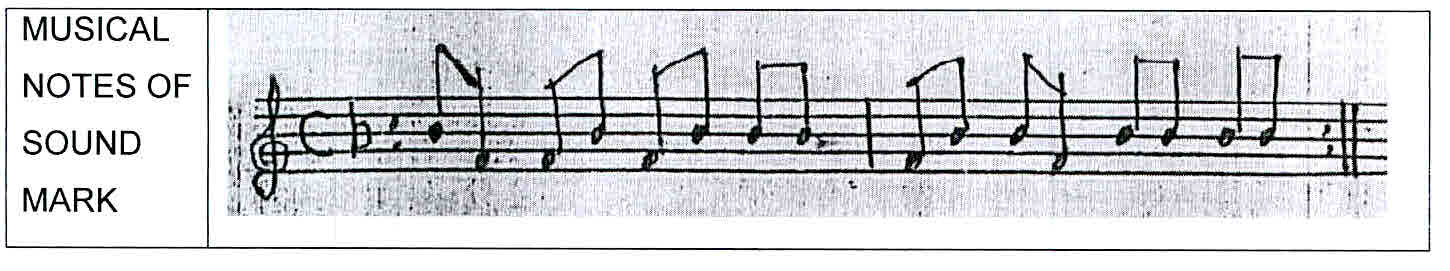 Musical Notes Of Sound Mark Device mark 3044833 Trademark