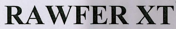 Rawfer Xt Device mark 3018801 Trademark