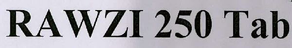Rawzi 250 Tab Device mark 3018807 Trademark